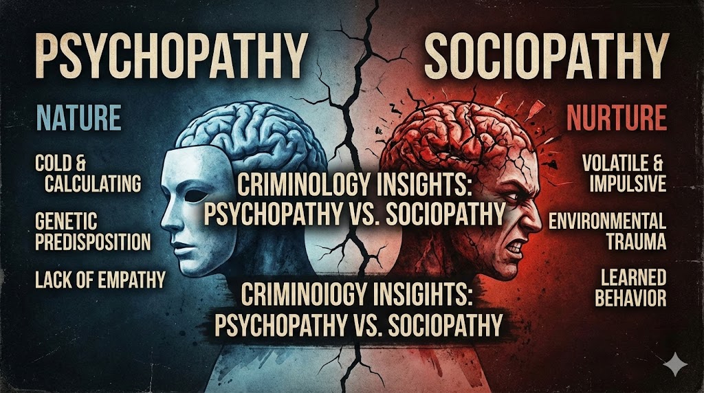 Psychopath vs. Sociopath: What Is the Real Difference Behind the Criminal Mind?